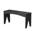 APRTAT Bamboo 35.4" Dining Room Bench, Modern Farmhouse Kitchen Table Bench, Long Indoor Bench Seat for Entryway, Living Room, Bedroom, Hallway - White