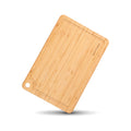 Small Bamboo Cutting Boards for Kitchen, Cutting Board with Handle, Juice Groove for Fruits Chopping, Mini Lightweight 9"L x 6"W