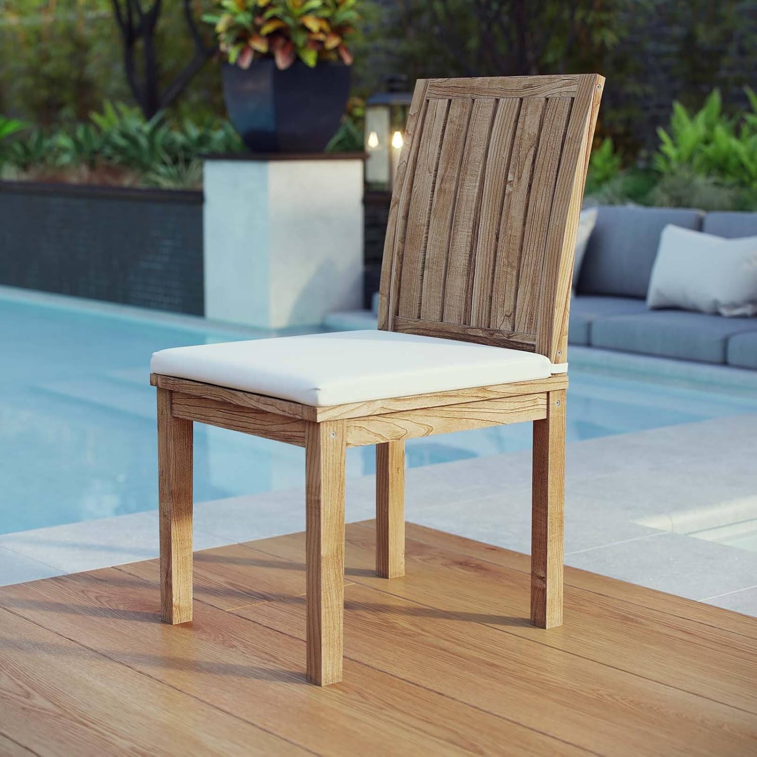Modway Marina Outdoor Patio Teak Dining